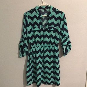 Pretty zig zag dress